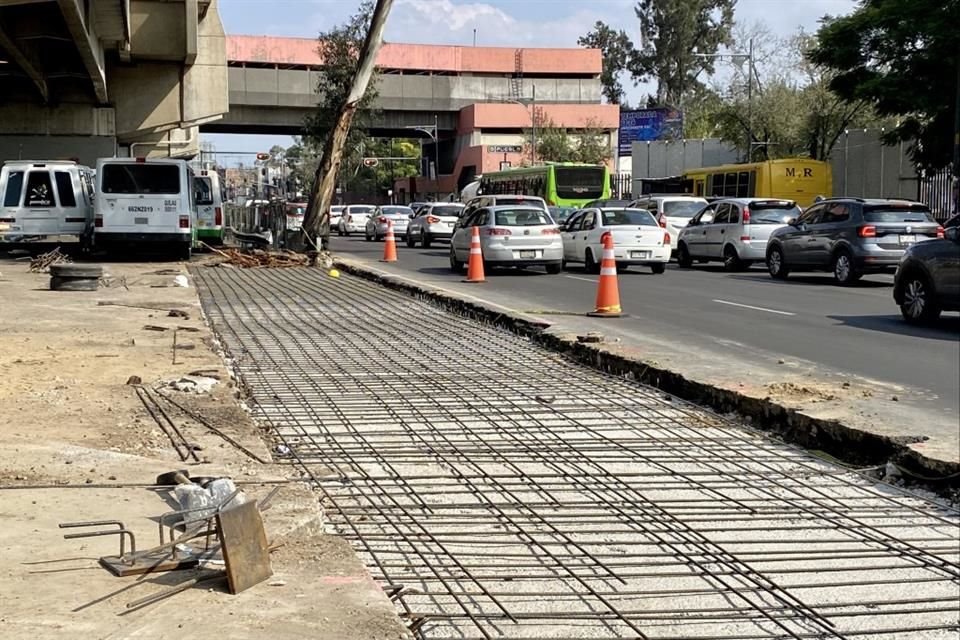 'El desnivel que existe por los hundimientos regionales ente Pantitlán y la siguiente estación, Puebla, son muy altos, son de 80 centímetros', expresó Guillermo Calderón.