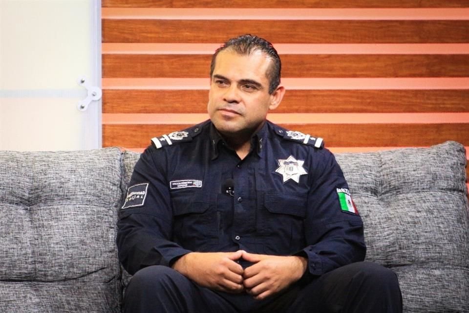 Carlos Flores Amezcua, tercero al mando de la Policía de Zapopan.