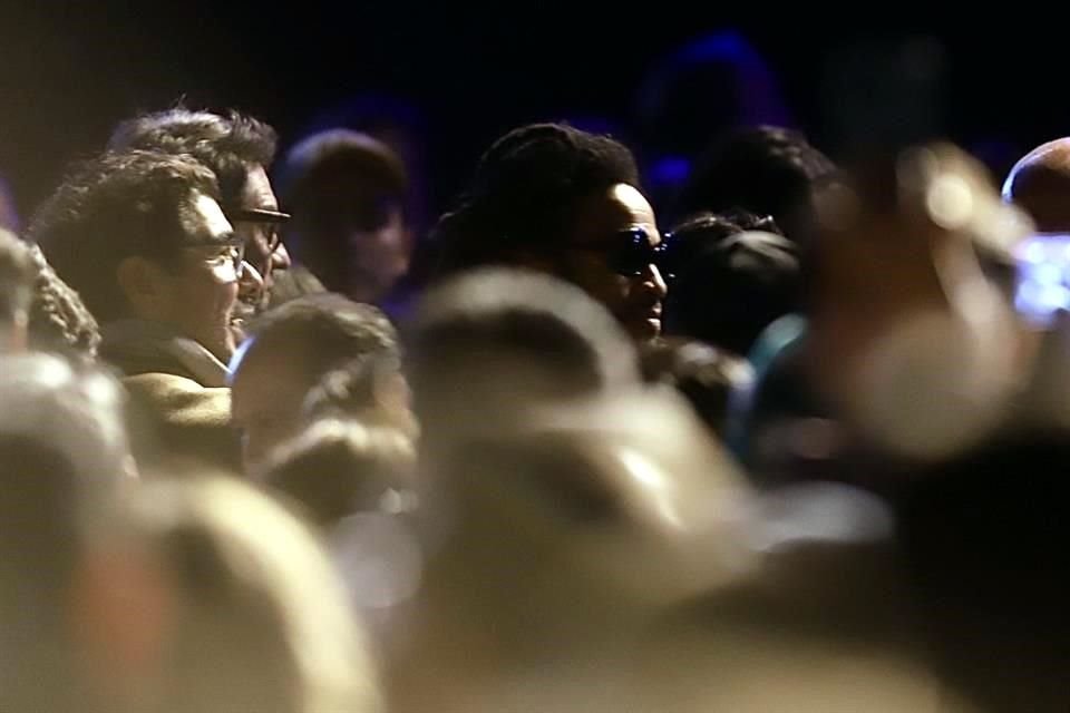 Lenny Kravitz acudió como fanático de Paul McCartney en su primer concierto en el Foro Sol de la Ciudad de México.