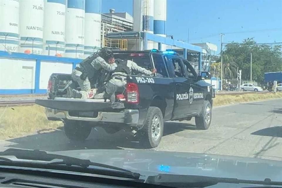 Un elemento de Guardia Nacional fue herido en el enfrentamiento.