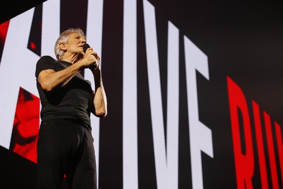 El músico Roger Waters es abiertamente crítico de Israel, por lo que esto le ha generado problemas durante su gira 'This is not a drill'.