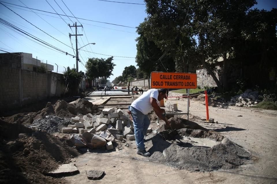Pasaron cuatro meses y la primera etapa del proyecto en Prolongación Niños Héroes, en San Agustín, no cumplió con su plazo.