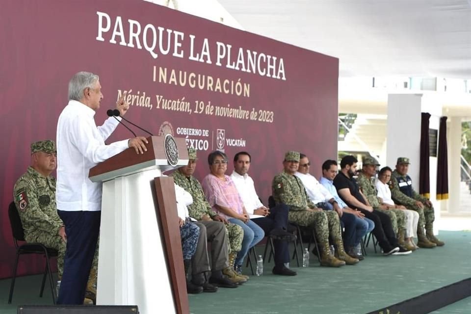 López Obrador dijo que los ingenieros militares son como un tesoro.