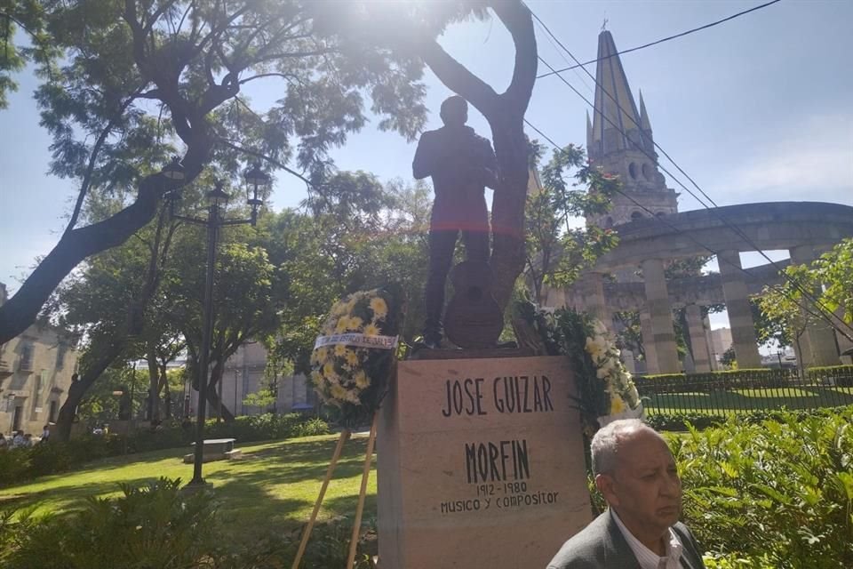 José Guízar Morfín también obtuvo su lugar en la Rotonda de los Jaliscienses Ilustres.