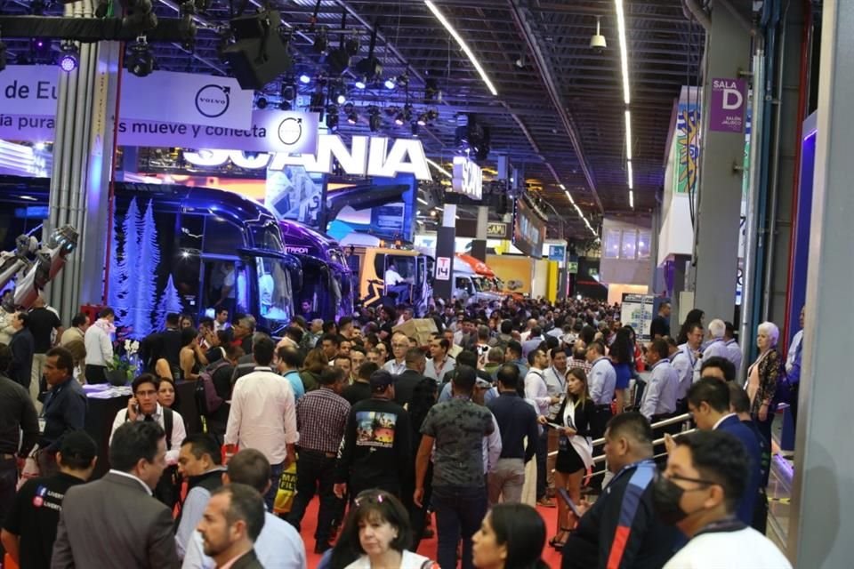 La Expo Transporte, que se realizó del 14 al 17 de noviembre en Expo Guadalajara, tuvo unos 50 mil asistentes.