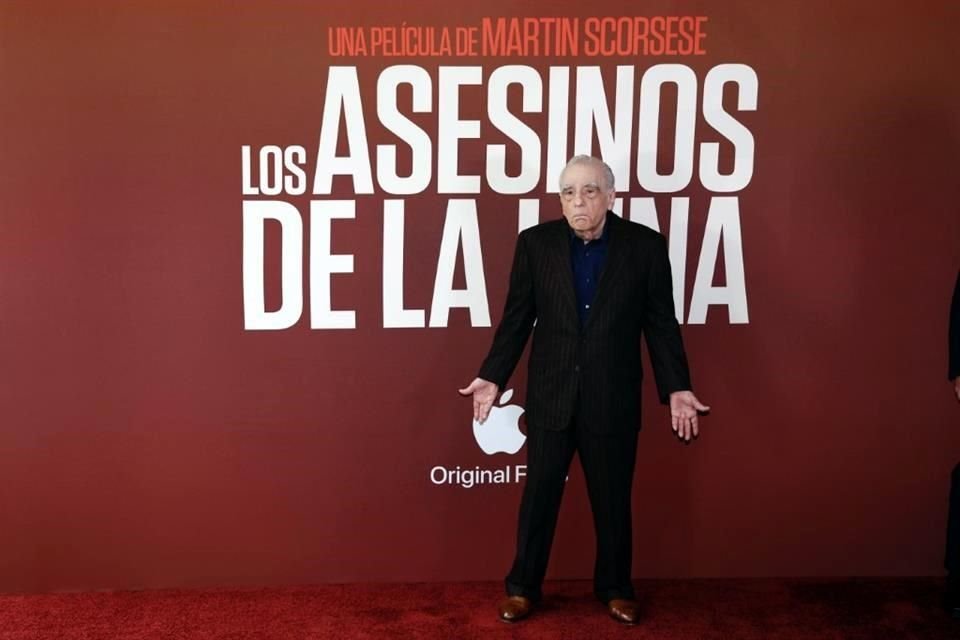 Conferencia de prensa con Martin Scorsese, directos de la película 'Los Asesinos de la Luna'.