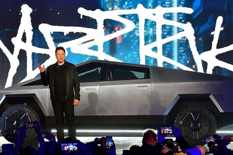 El Cybertruck fue presentado por Elon Musk el 21 de noviembre de 2019.