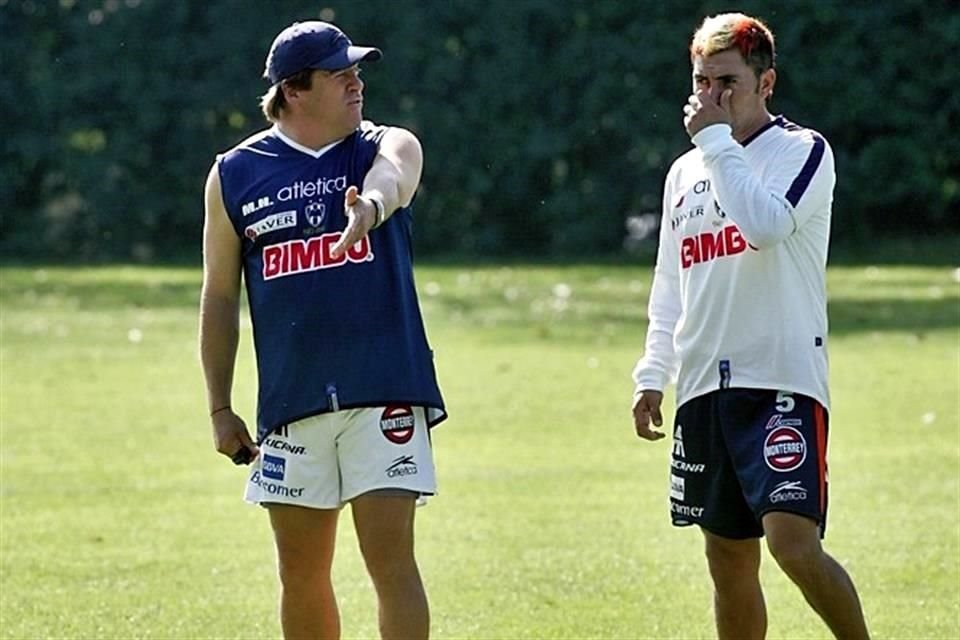 El ex futbolista y Miguel Herrera coincidieron en Rayados entre 2005 y 2006.
