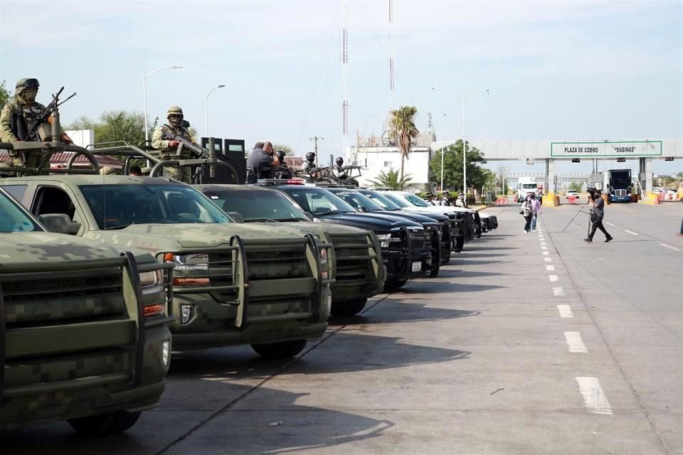 Sin embargo, se negó a revelar la cantidad de elementos que reforzaron la seguridad en esa ruta carretera, para no revelar la estrategia de las autoridades.