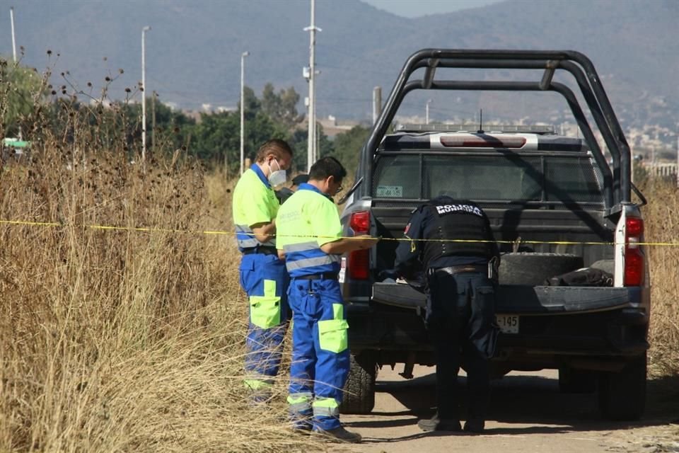 La brecha donde fue encontrado el cadáver en Villa Fontana Aqua, dirigía a Chulavista.