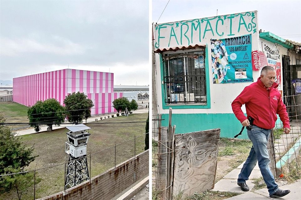 Habitantes de Santa Teresa, Edomex, vivirán entre la megafarmacia y sus 2 centros de salud, uno abandonado y otro donde no hay medicamentos.