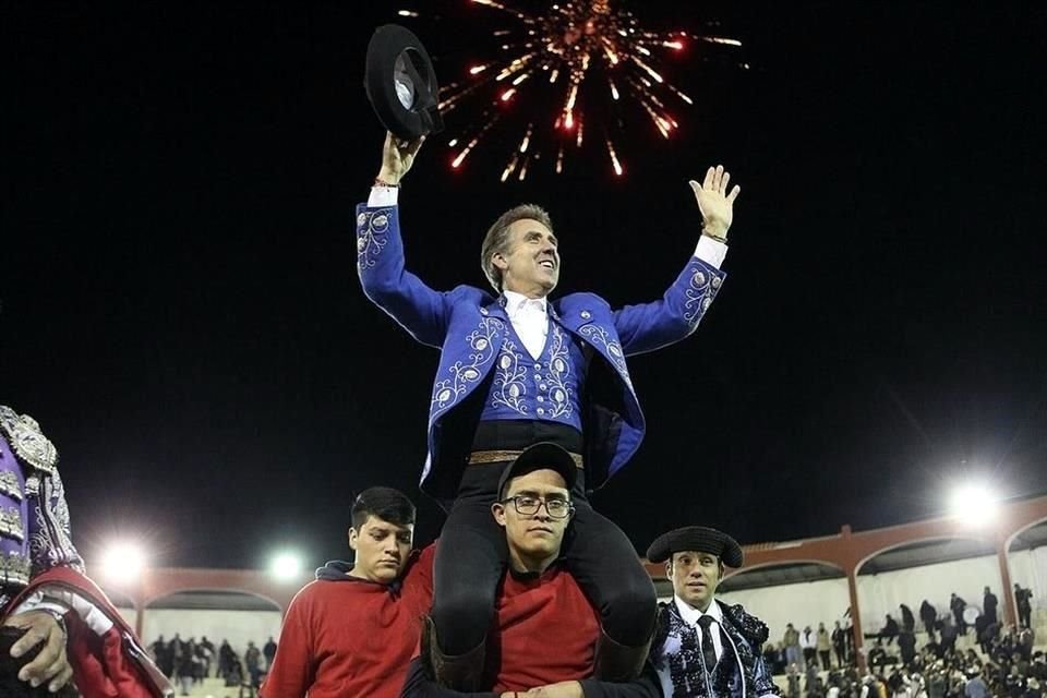 El rejoneador está en su gira del adiós.