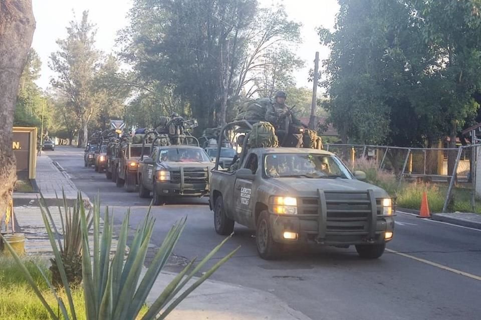 El Gobierno Federal busca frenar con 2 mil 500 militares la ola de crímenes de alto impacto que azota a Jalisco.