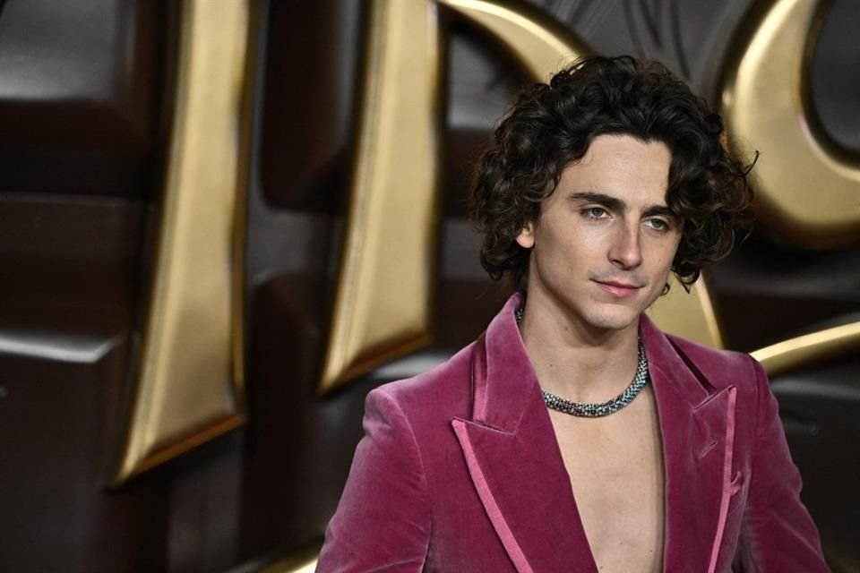 Chalamet es embajador de la firma Cartier.