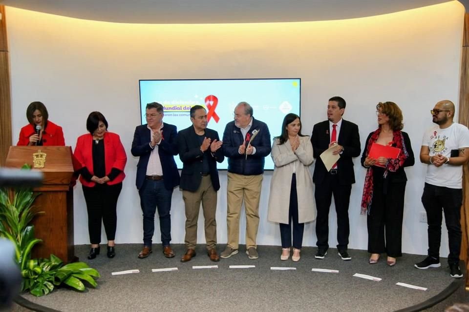 Un evento conmemorativo re realizó en Jalisco por el Día Mundial del SIDA.