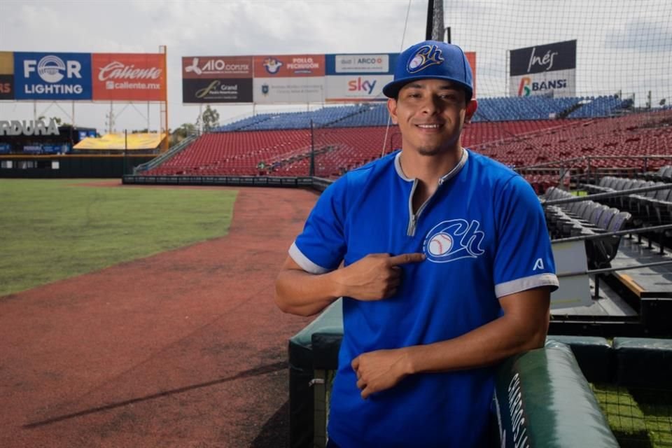 Gerardo Carrillo disputó 11 juegos la temporada pasada, su primera en la LMP.