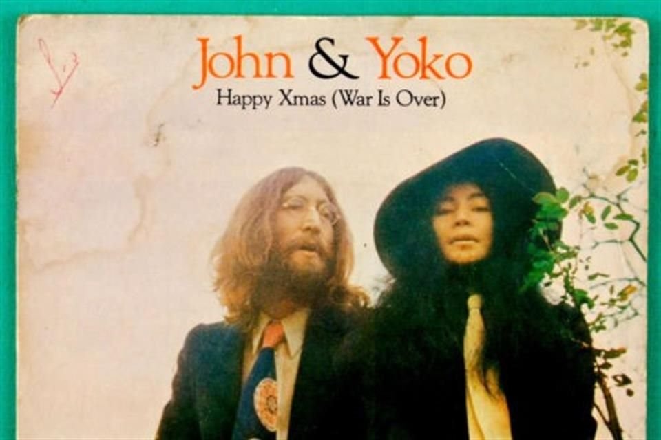 El tema navideño de John Lennon y Yoko Ono es uno de los más escuchados.