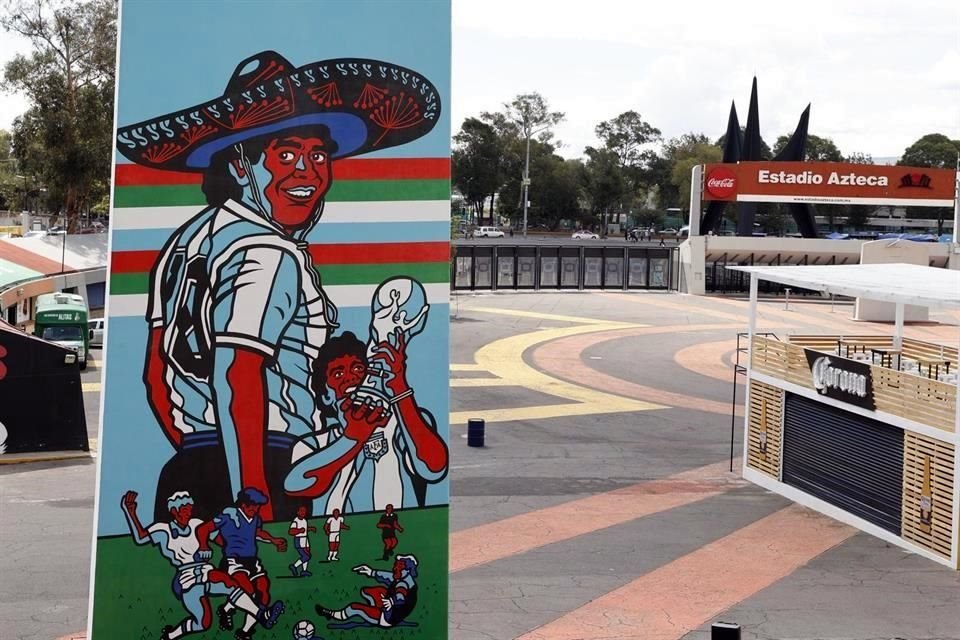 El Mural de Maradona.