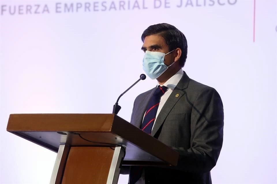 Raúl Uranga Lamadrid, presidente de la Cámara de Comercio de Guadalajara.