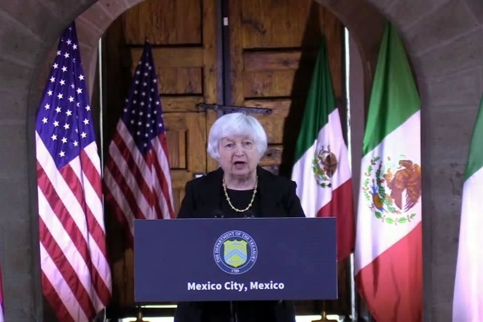 Janet L. Yellen, Secretaria del Tesoro de EU.