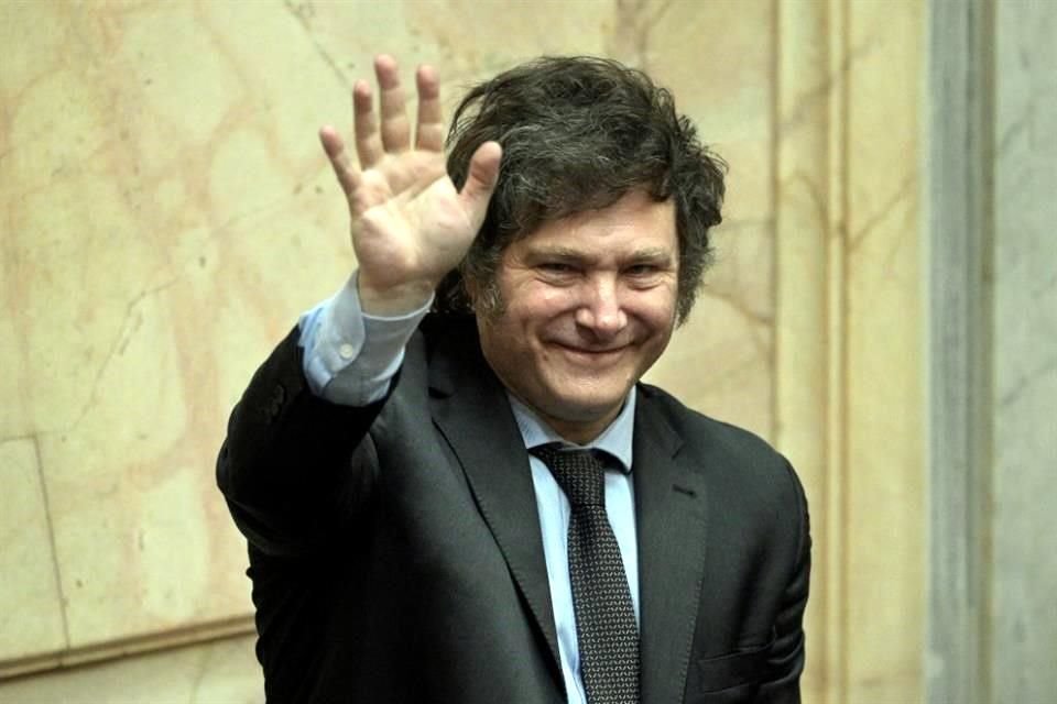 Javier Milei, presidente electo de Argentina.