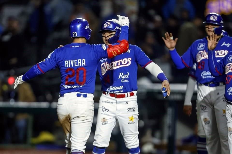 Missael Rivera fue el héroe de los Charros al producir 5 carreras.
