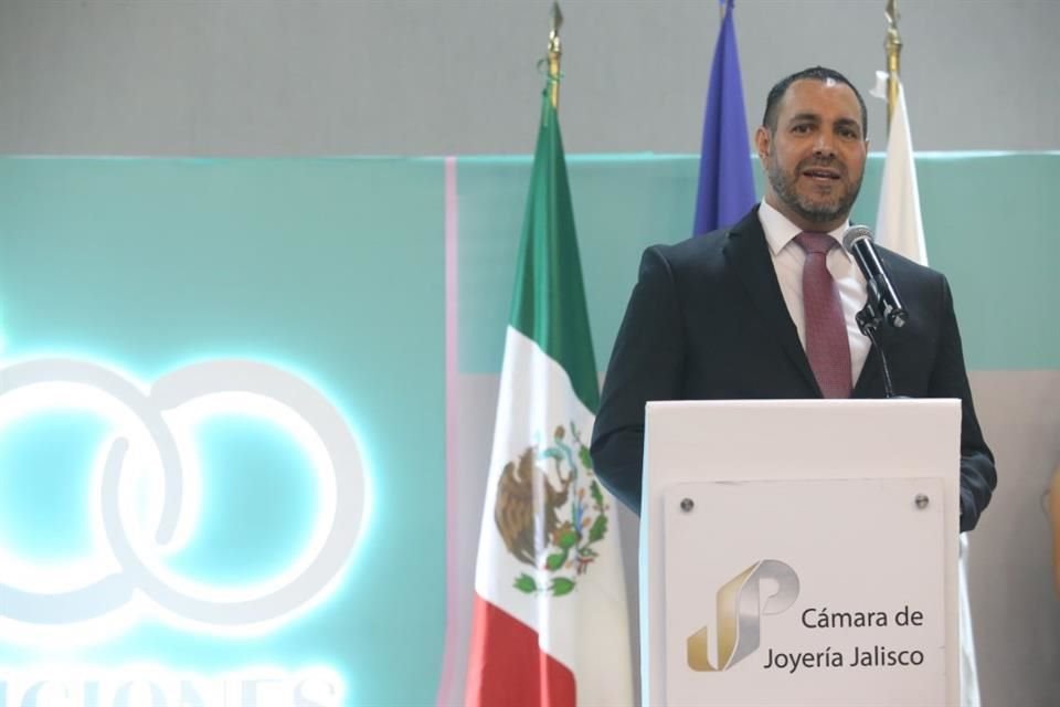 Alvaro Azpeitia Covarrubias, presidente de Cámara de Joyería Jalisco.