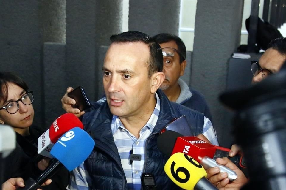 Carlos de la Fuente, líder la bancada del PAN en Congreso.