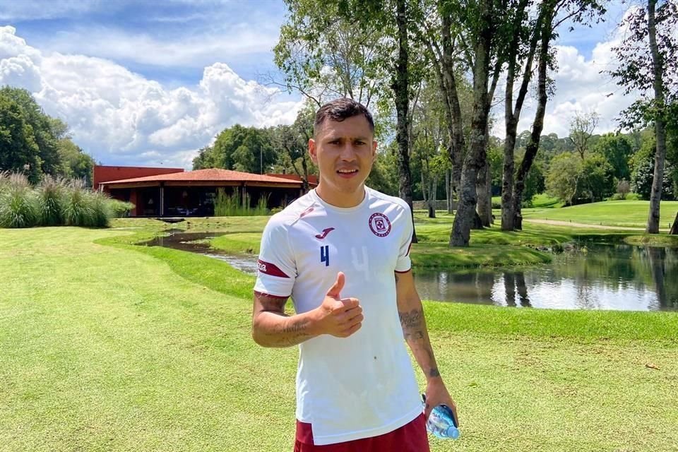 El defensa celeste reconoció que ya le urgía ganar un título.