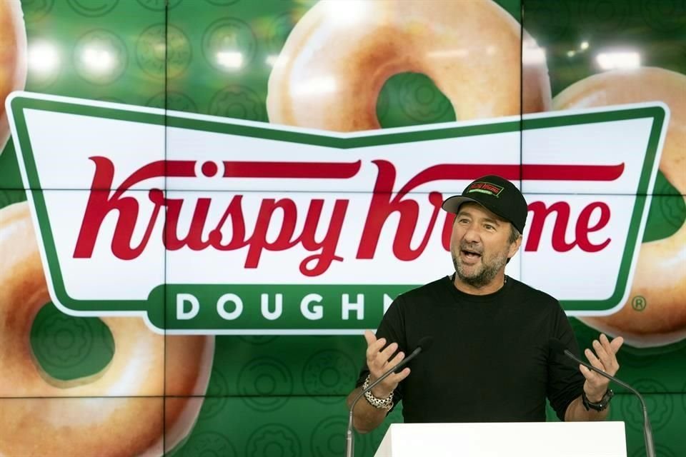 Mike Tattersfield, presidente ejecutivo de Krispy Kreme.