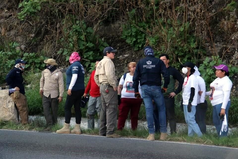 Una osamenta fue encontrada en el kilómetro 17 de la Carretera a Saltillo, en Zapopan.