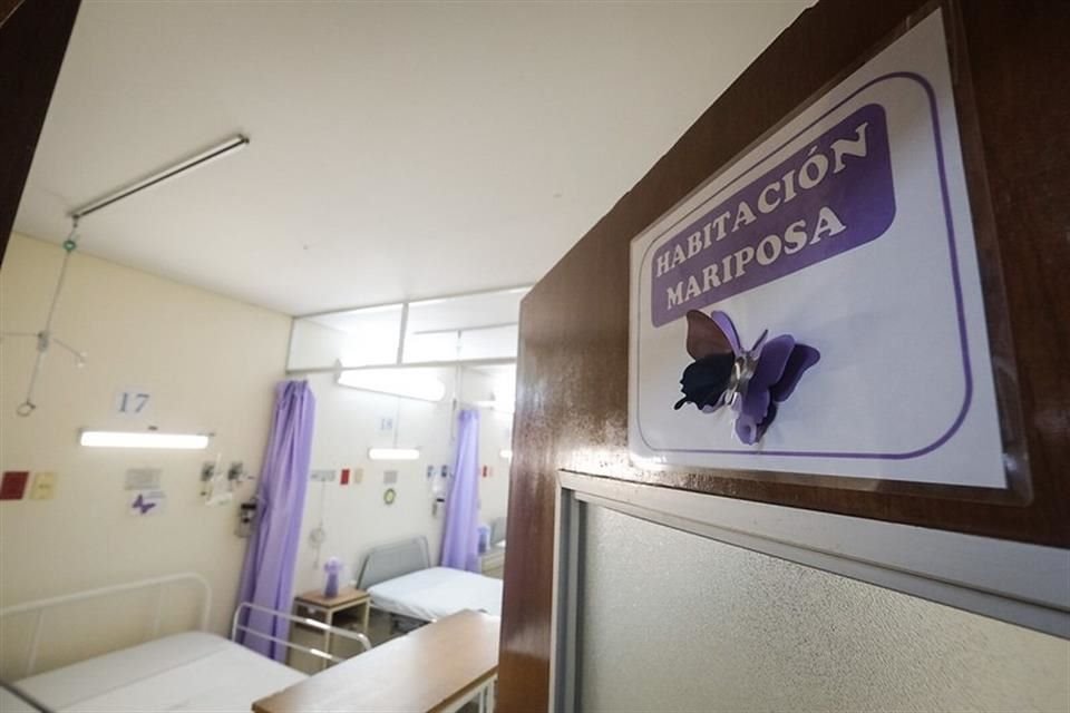 La Habitación Mariposa es una sala donde una madre que perdió a su hijo puede vivir su duelo.
