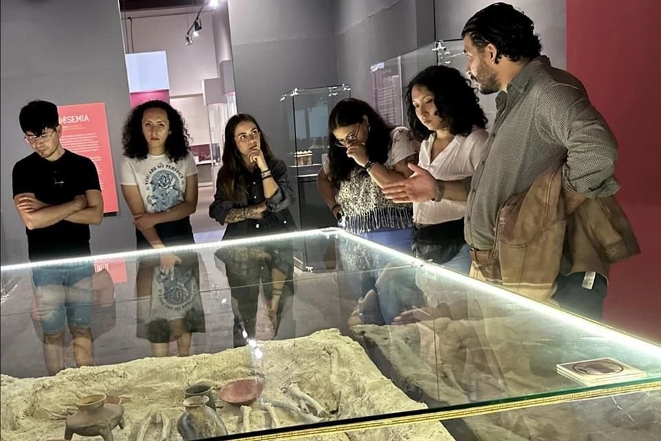 Aspectos de la exposición 'Polisemia. Reflejos de Vida en el Occidente Mesoamericano'.
