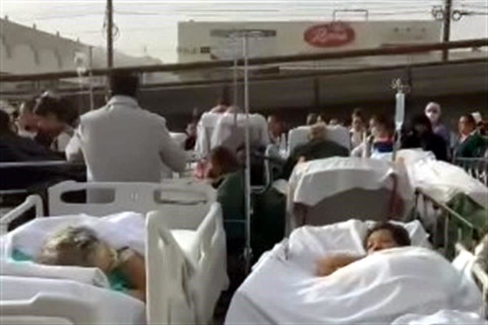 Por protocolo, personal del IMSS desalojó el hospital 20 de Tijuana.