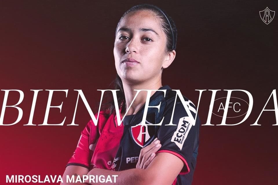 Miroslava Maprigat es la nueva integrante de Atlas Femenil.