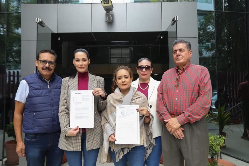 Morena presentó quejas en contra de Pablo Lemus y Xóchitl Gálvez, por la colocación de espectaculares donde piden voto de forma anticipada.