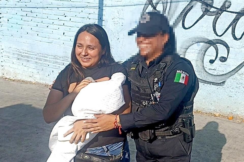 La oficial pidió no mostrar su rostro.