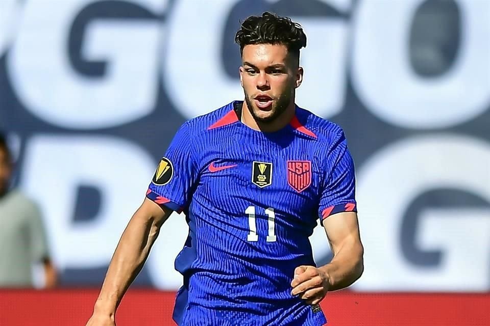 Cade Cowell, jugador de la Selección de Estados Unidos.