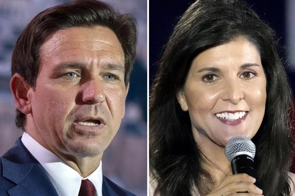 Los aspirantes a la candidatura presidencial Nikki Haley y Ron DeSantis se enfrentarán a cara a cara en el quinto debate republicano.