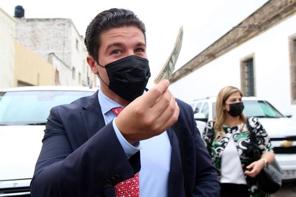 Samuel García, Gobernador electo de Nuevo León, calificó de productiva la capacitación que recibió.