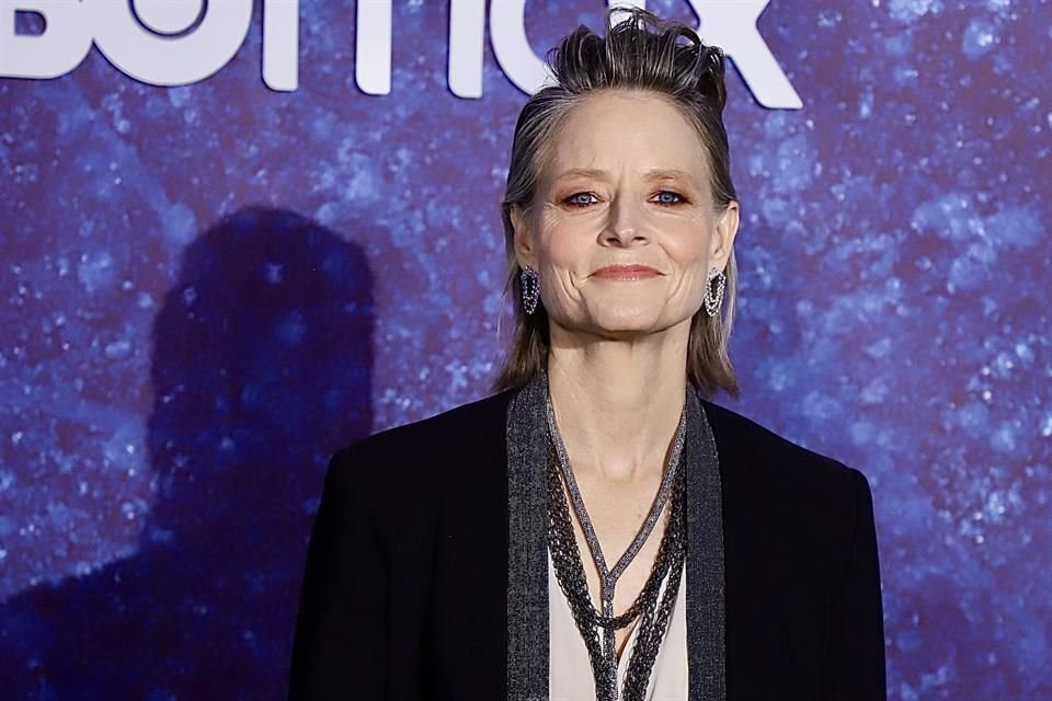 Jodie Foster cautivó las miradas en la Cineteca Nacional.