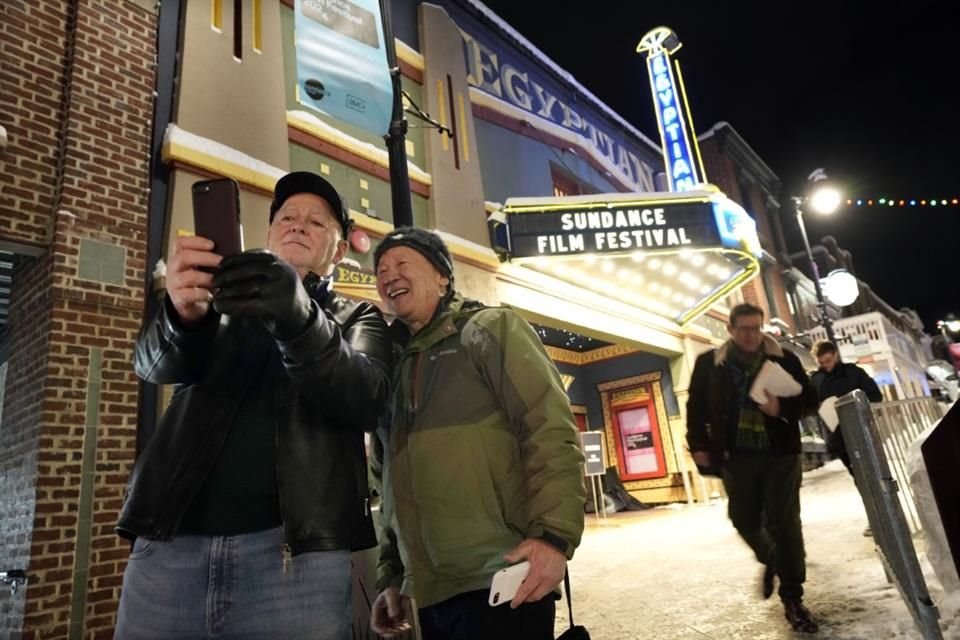 Amantes del cine se han congregado en una nevada Park City.