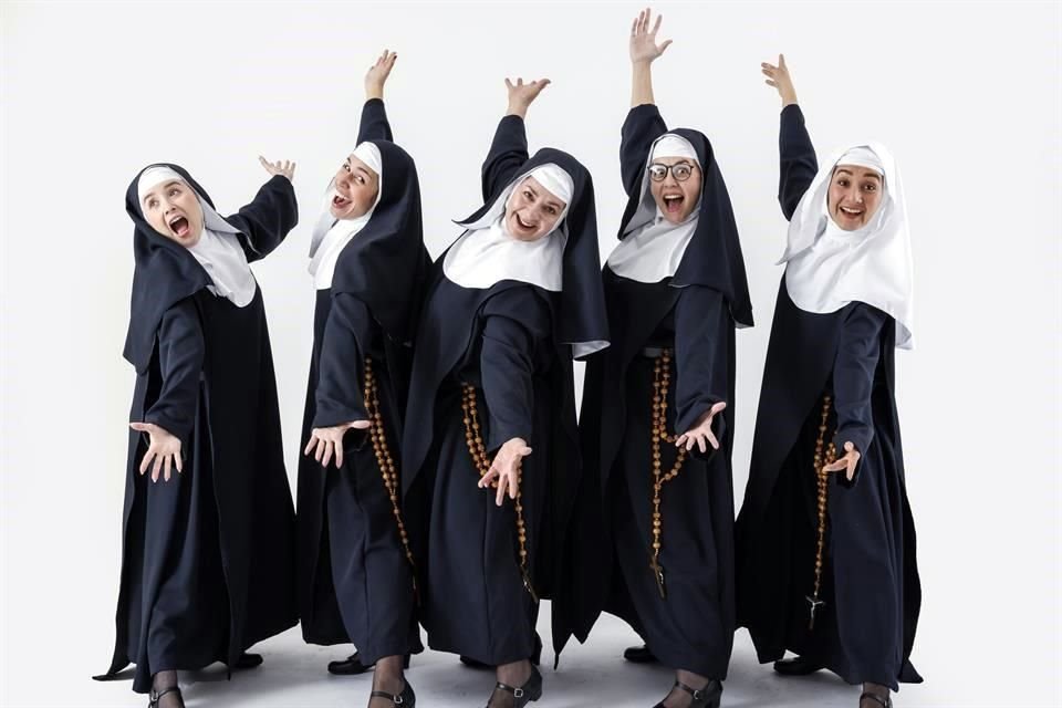Elenco del 'Sor-Presas', musical a cargo del director Mauricio Cedeño.