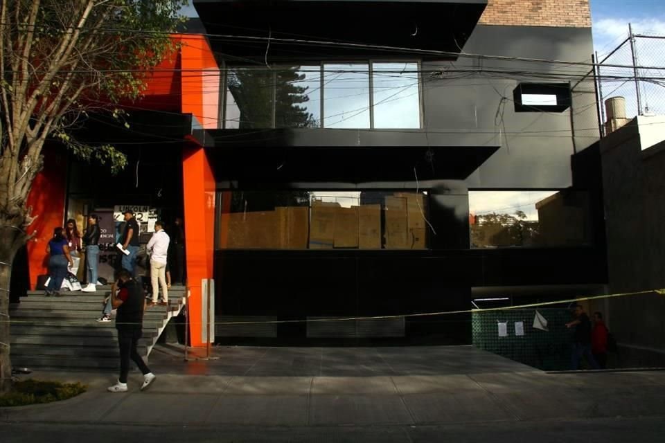 Oficinas de Yox Holding en la Calle Lincoln, en Guadalajara.