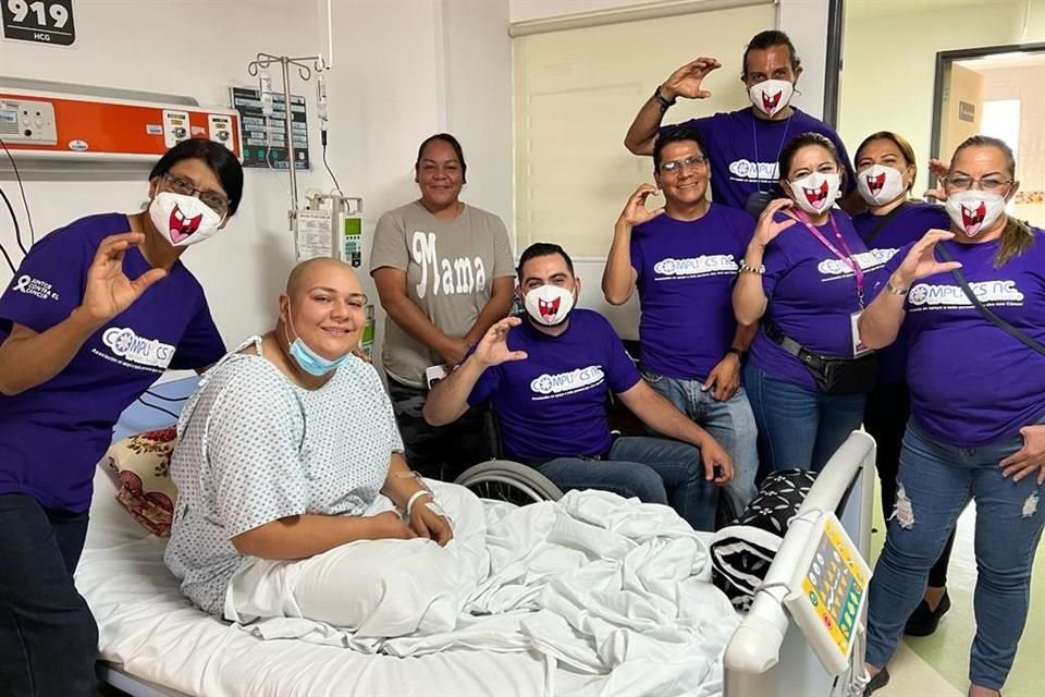 La asociación civil Cómplices apoya a pacientes oncológicos adultos en todas las fases de su enfermedad.