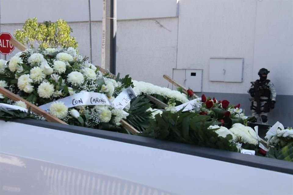 José Guadalupe Covarrubias Ramírez, conocido como 'Comandante Lupe', quien fue asesinado el viernes en GDL, fue homenajeado en la Fiscalía.