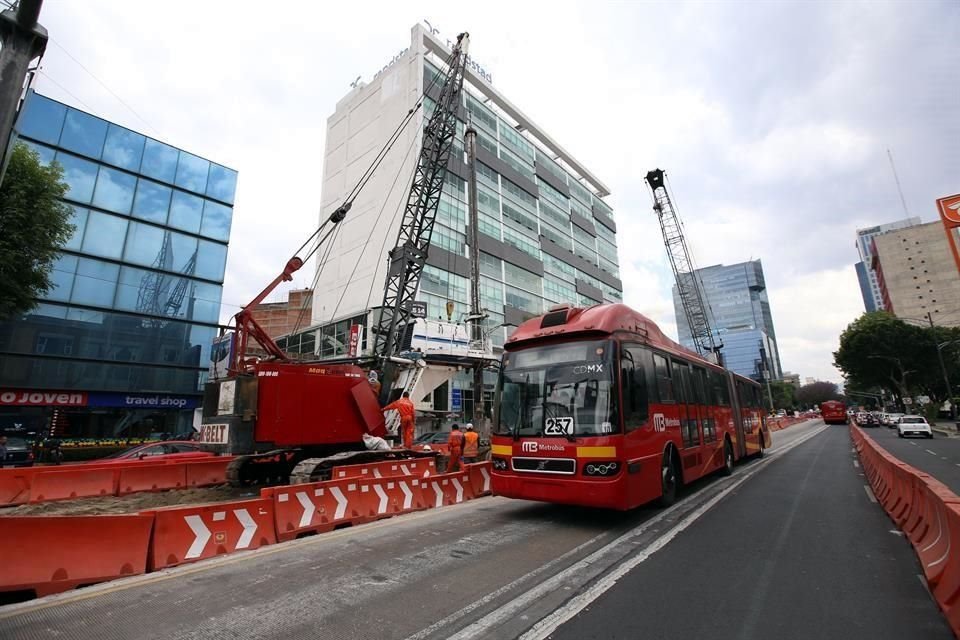 Elabora el ITDP una base interactiva sobre los sistemas de carril exclusivo; en CDMX sumaron 177 kilómetros de vías de transporte rápido en 10 años.