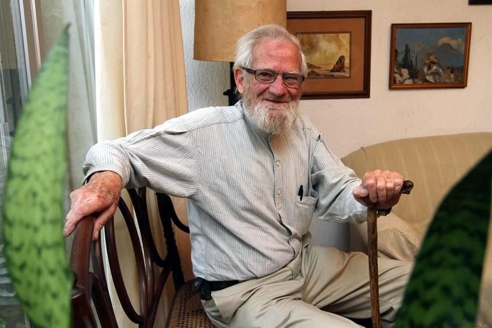 Otto Schöndube Baumbach, arqueólogo tapatío que falleció en 2020.