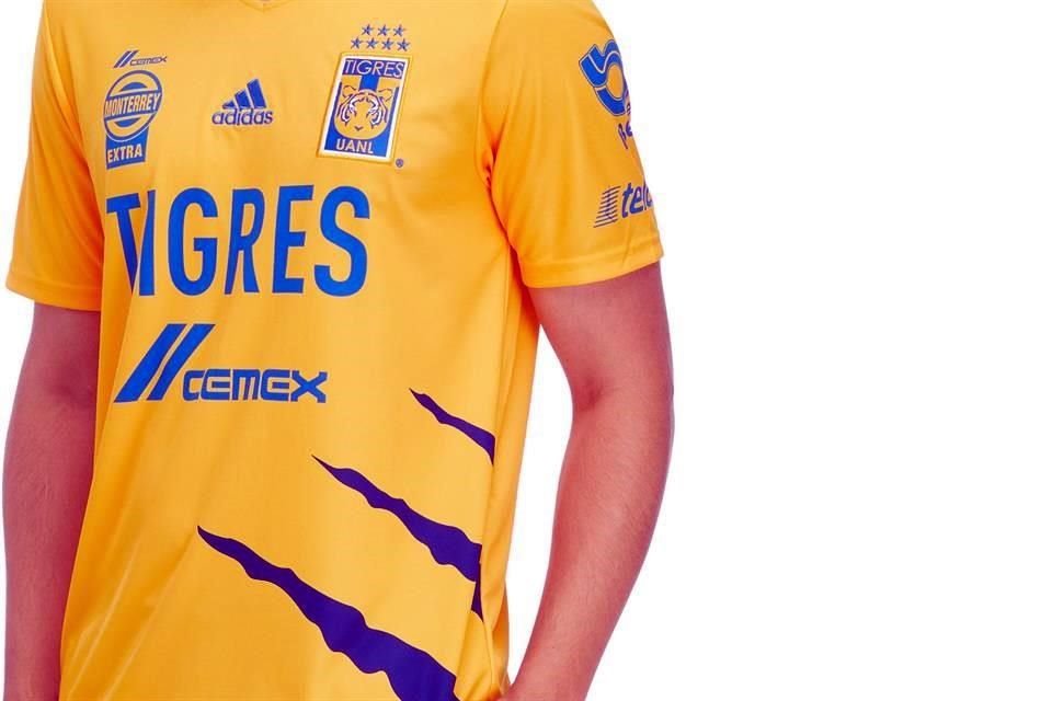 En el nuevo jersey felino destaca el regreso de los zarpazos.