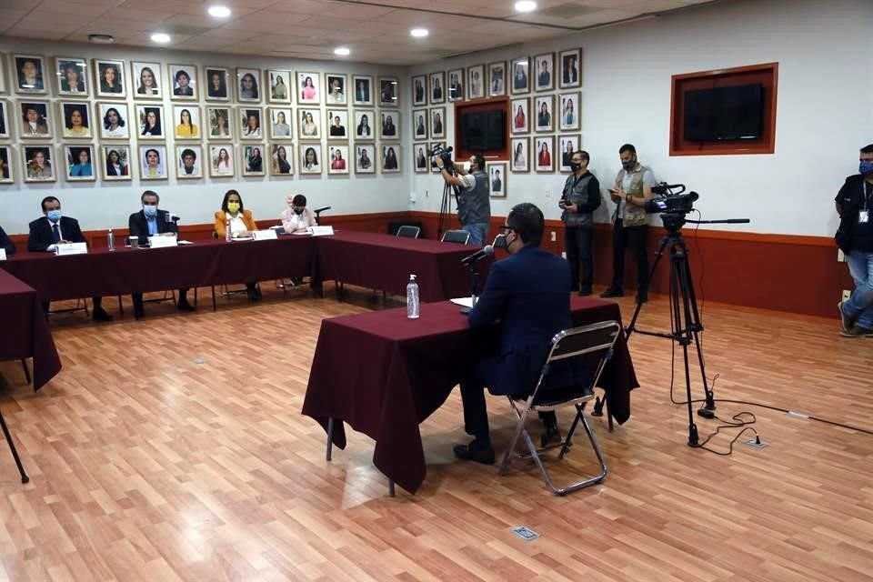 Los 14 candidatos que buscan ser parte del Consejo Consultivo de la Comisión Estatal de Derechos Humanos de Jalisco (CEDHJ), desfilaron este lunes ante diputados locales.